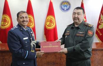 Visit of HDMC Delegation from College of Defence Management, Secunderabad to the Kyrgyz Republic, 20-24 February 2023