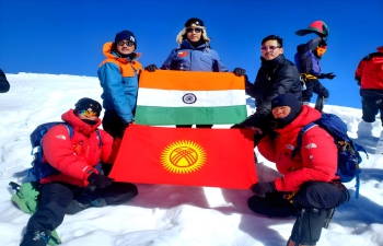4th India-Kyrgyz Joint Mountaineering Expedition, Mount Stok Kangri, Ladakh, 6th to 12th February 2023