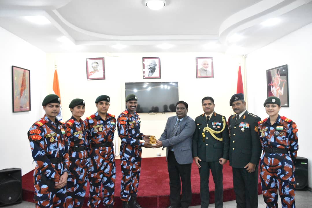 Visit of National Cadet Corps (NCC) Delegation from India to the Kyrgyz Republic